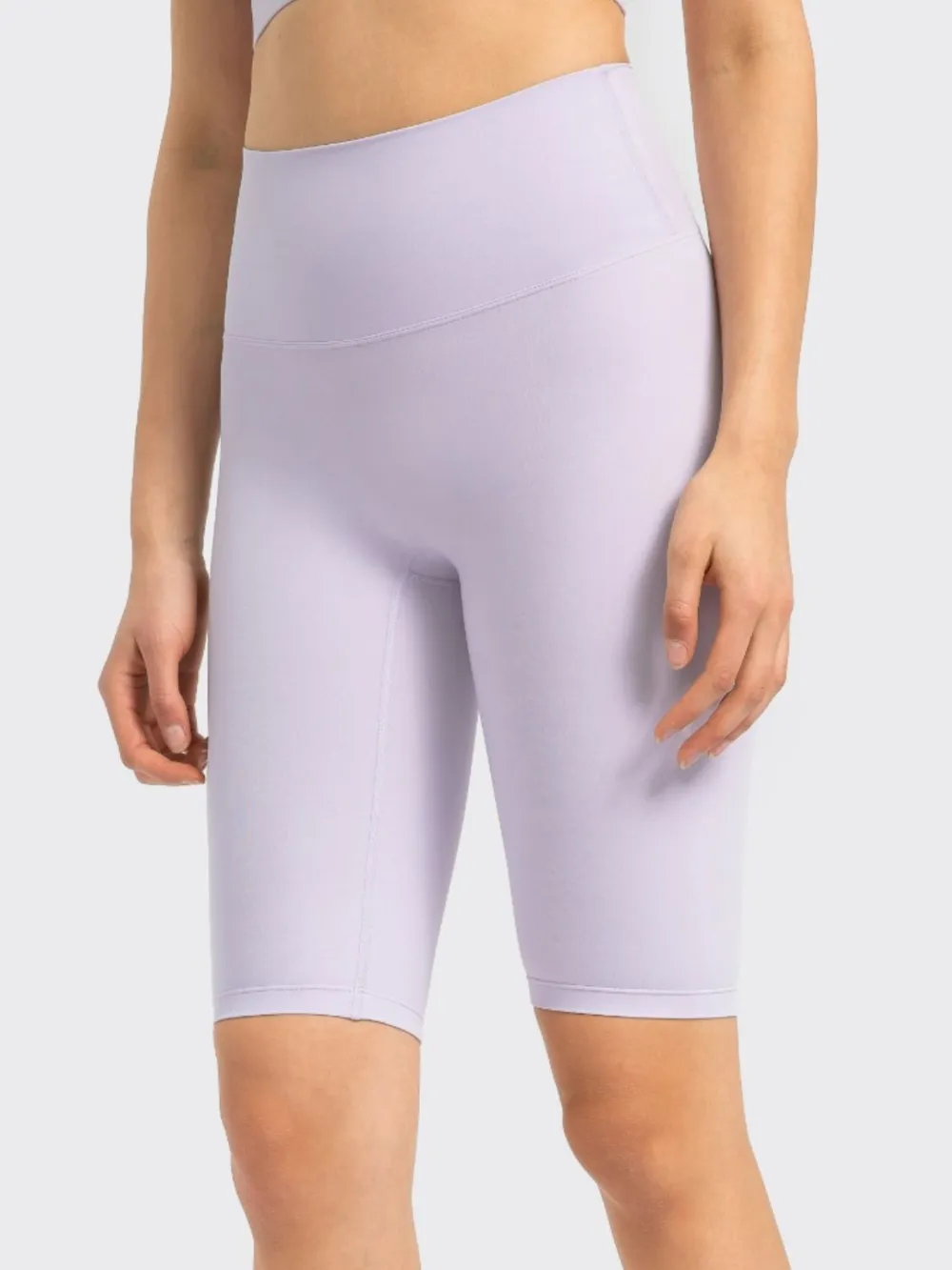 High Rise Wide Waistband Active Shorts, image 19