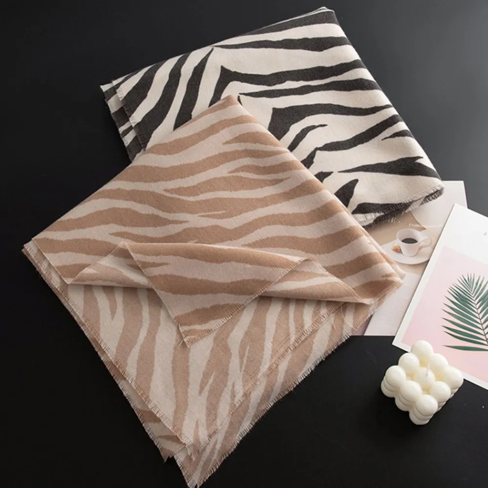 Animal Print Polyester Scarf, image 3