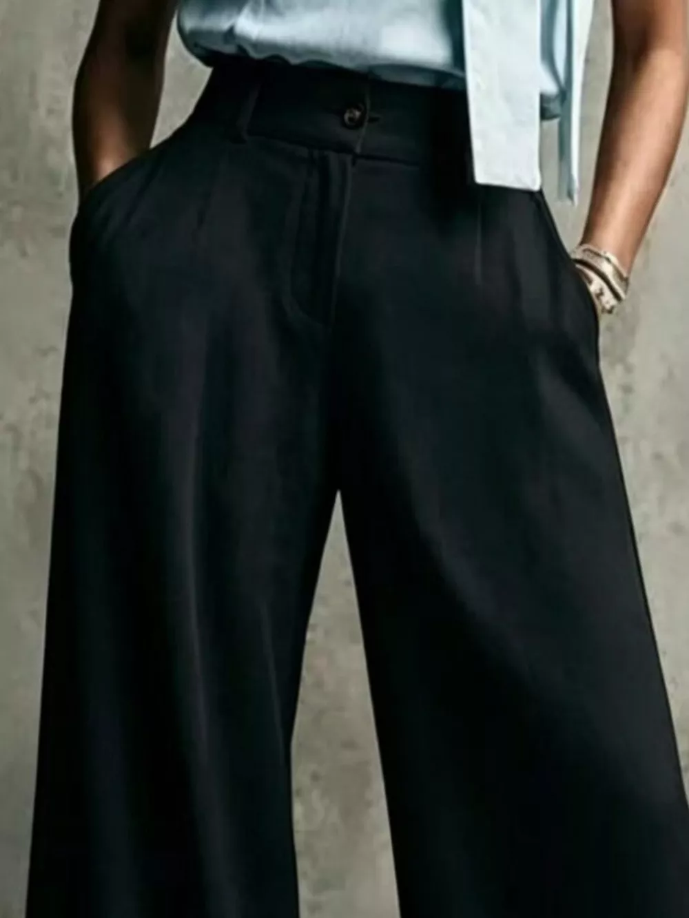 High-Waisted Wide-Leg Pants, image 11