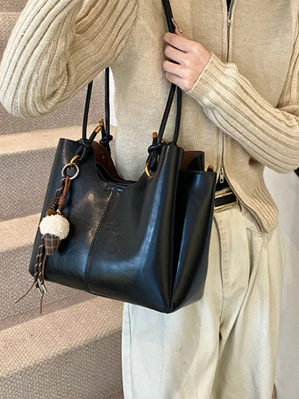 Large Capacity Shoulder Bag, image 5