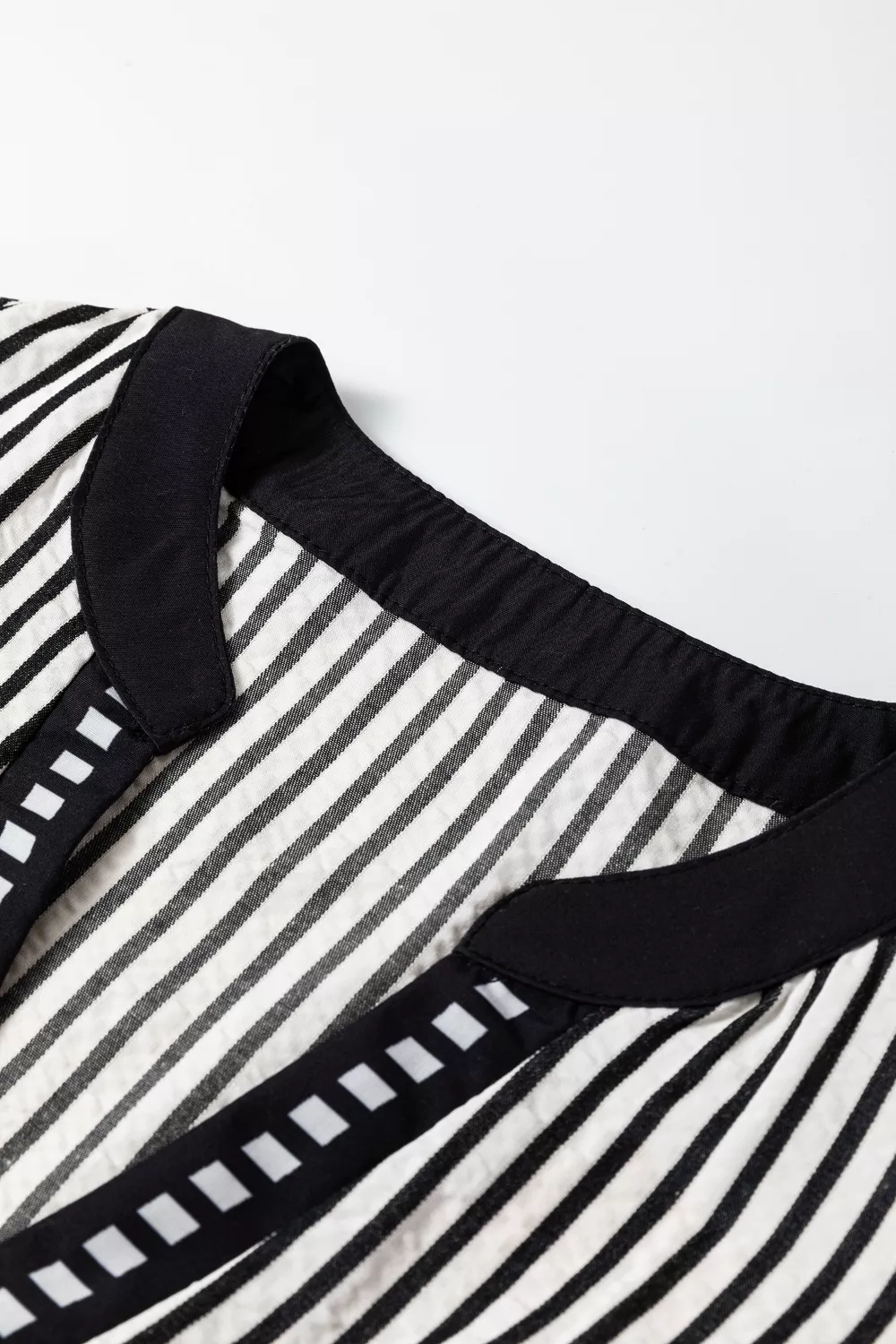 Striped Ruffle Sleeve Tiered Midi Dress, image 6