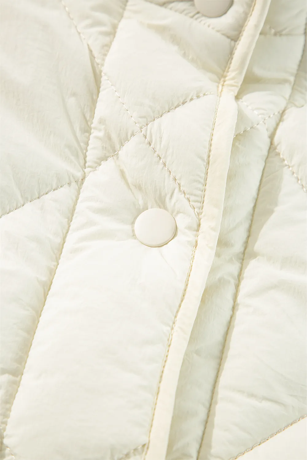 Snap Down Texture Vest Coat with Pockets, image 12
