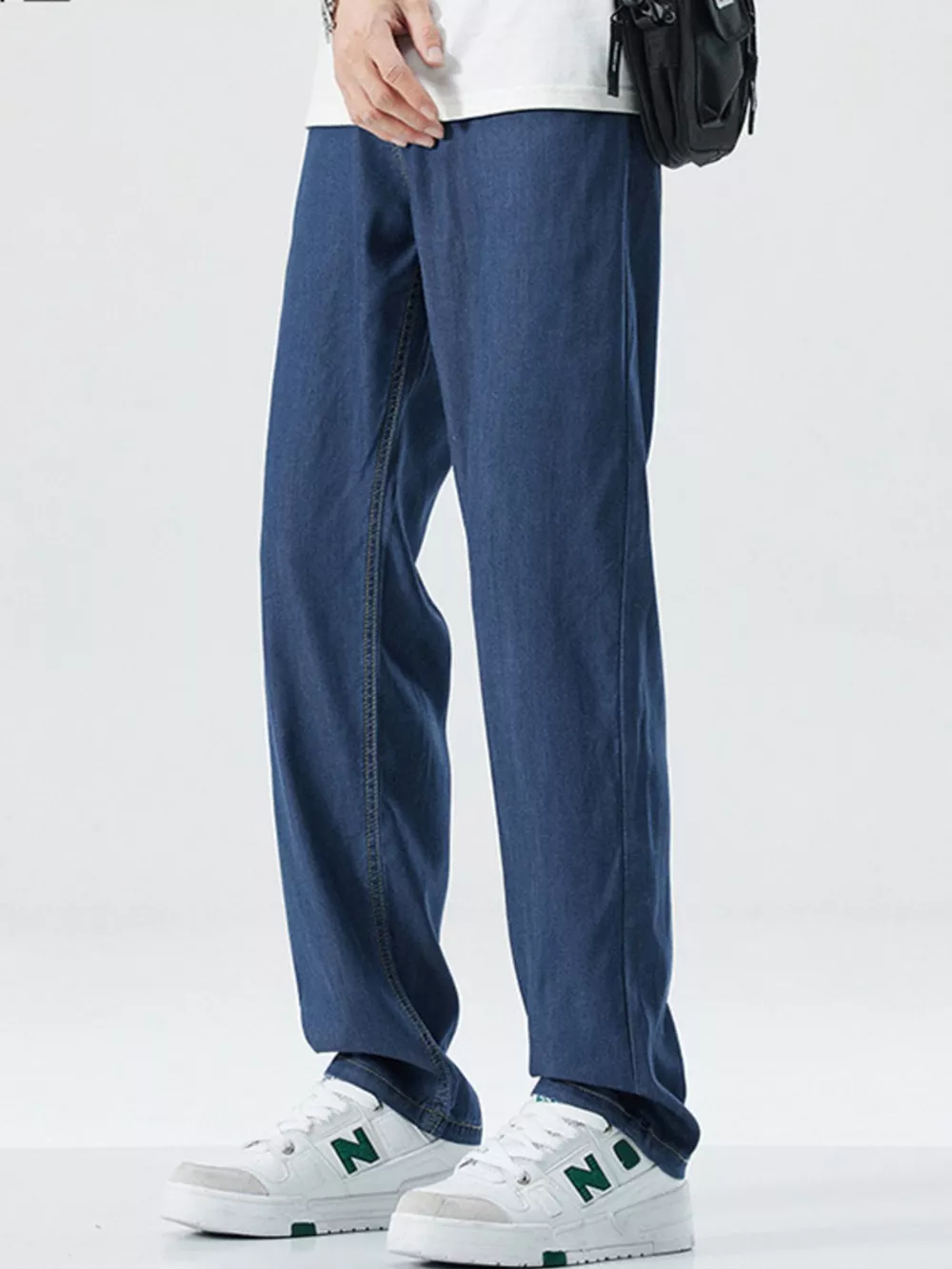 Men's Wide Leg Jeans, image 6