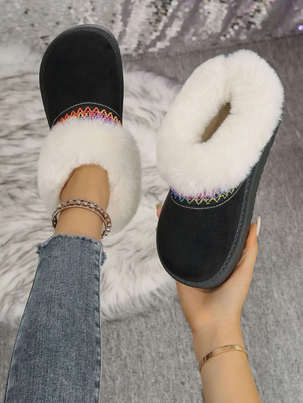Round Toe Platform Boots, image 5