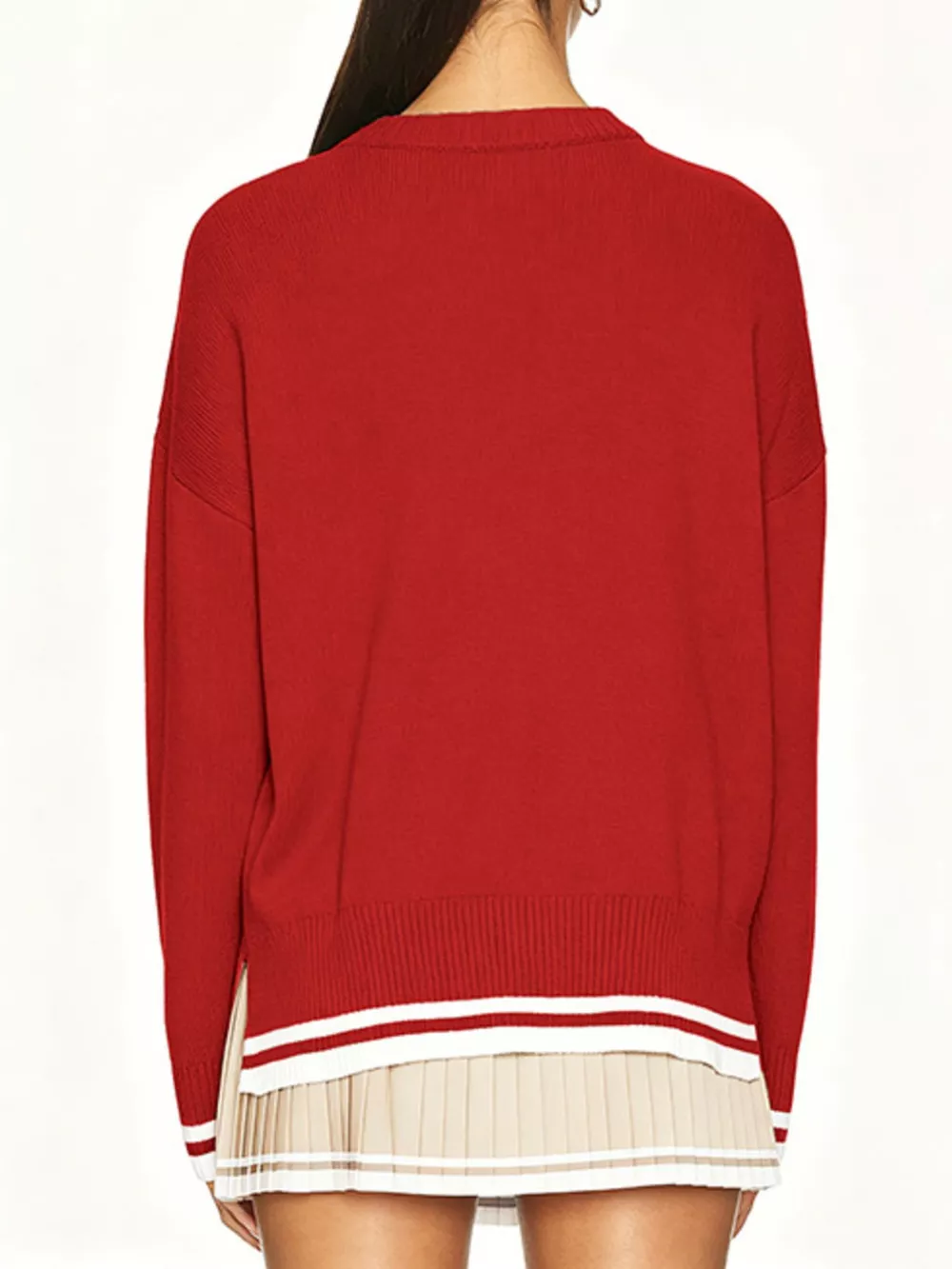 Golf Cart Graphic Dropped Shoulder Sweater, image 8
