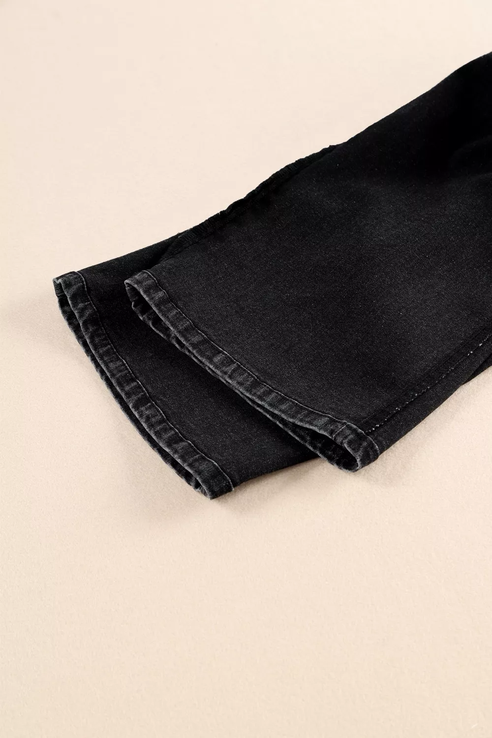 High-Waisted Button-Fly Wide-Leg Jeans, image 13