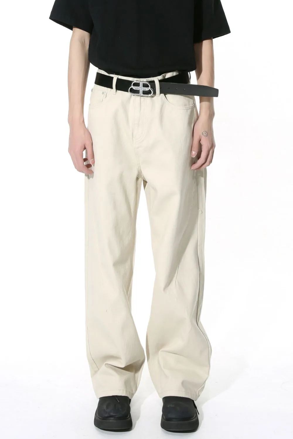 Men's Mid-Rise Straight-Leg Jeans, image 2