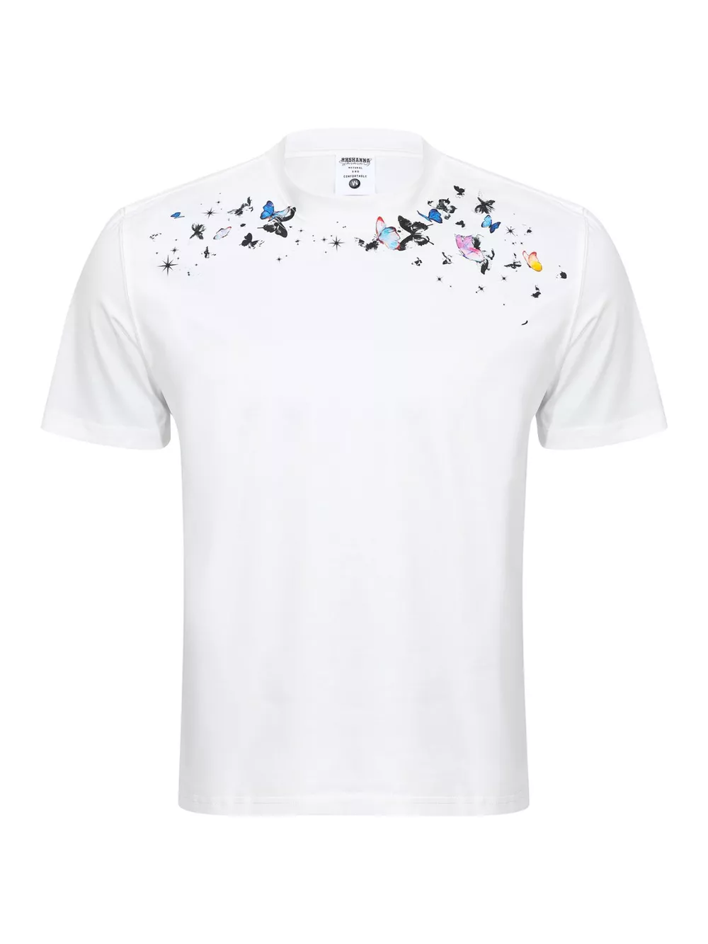 Men's Butterfly Graphic Round Neck T-Shirt, image 12