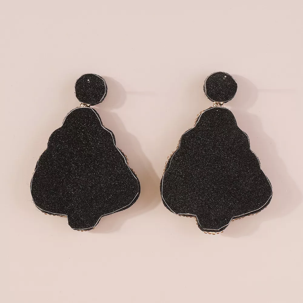 Christmas Tree Dangle Earrings, image 5