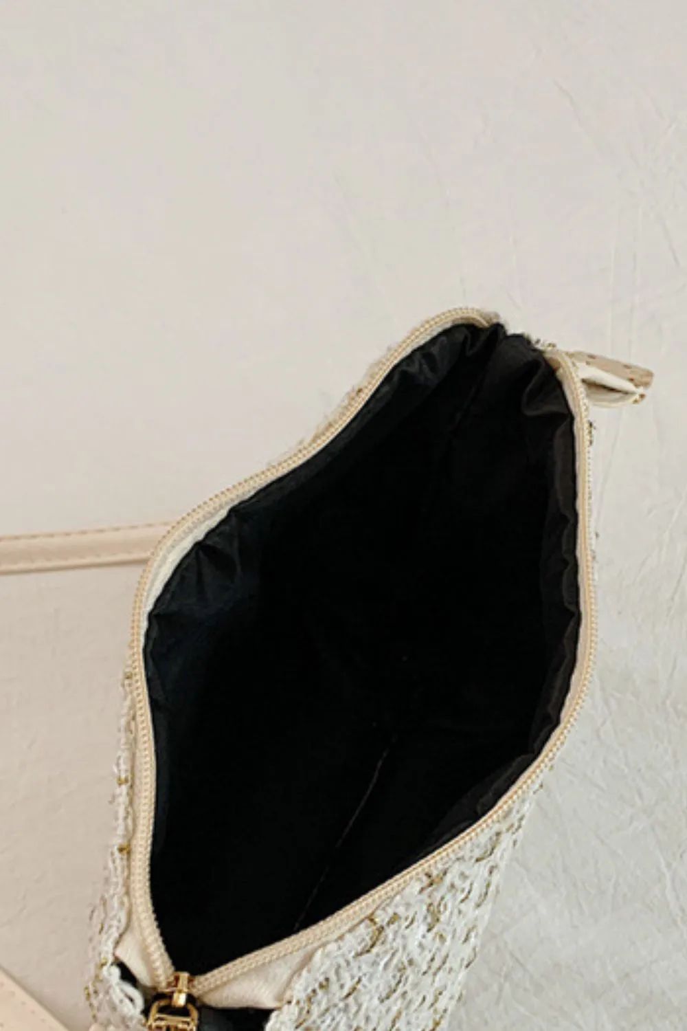 Woven Removable Strap Shoulder Bag, image 3
