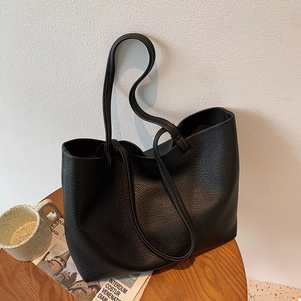 PU Leather Tote Bag