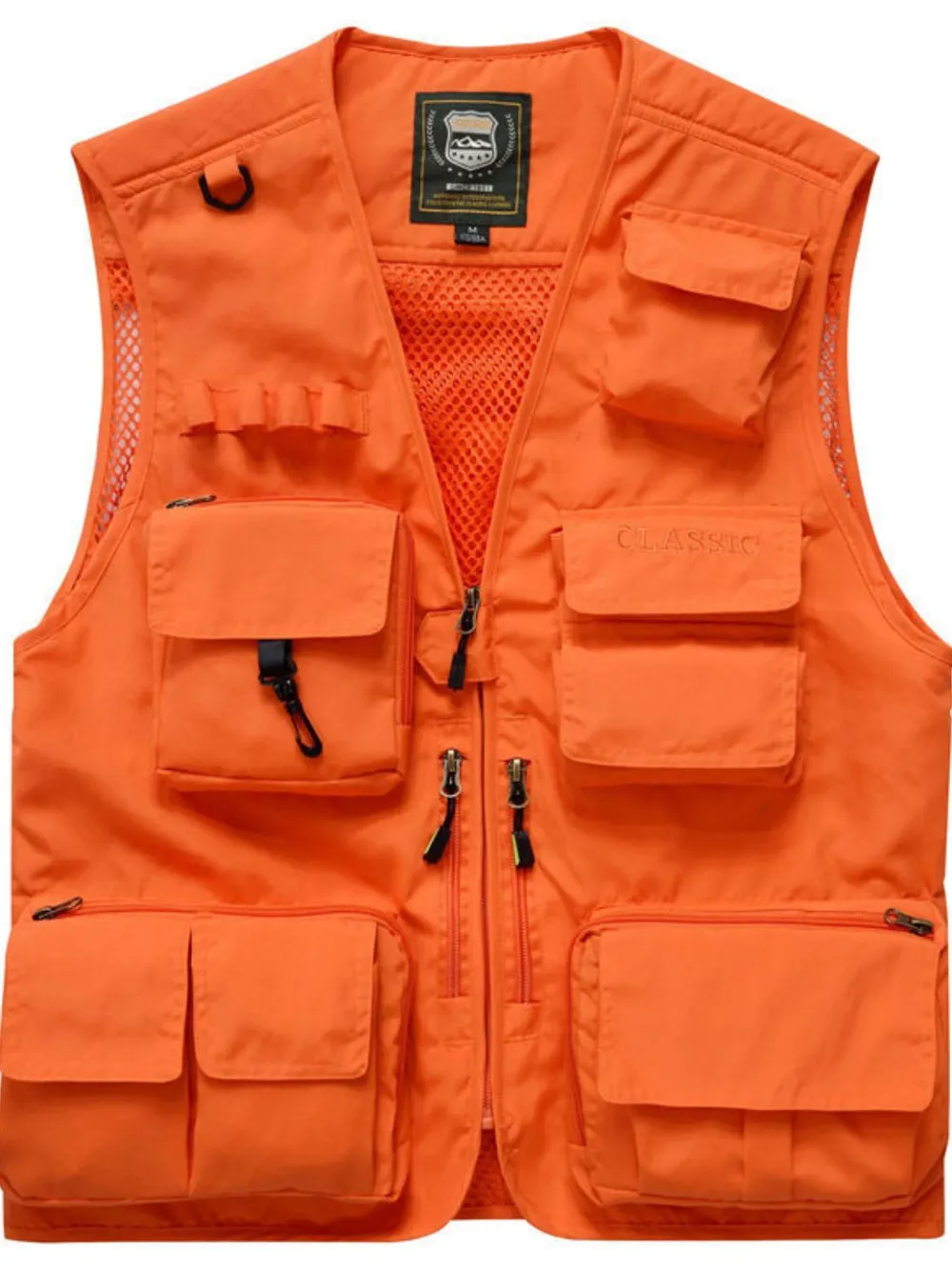 Men's Full Size Mesh Zip Up Vest Plus Size, image 9