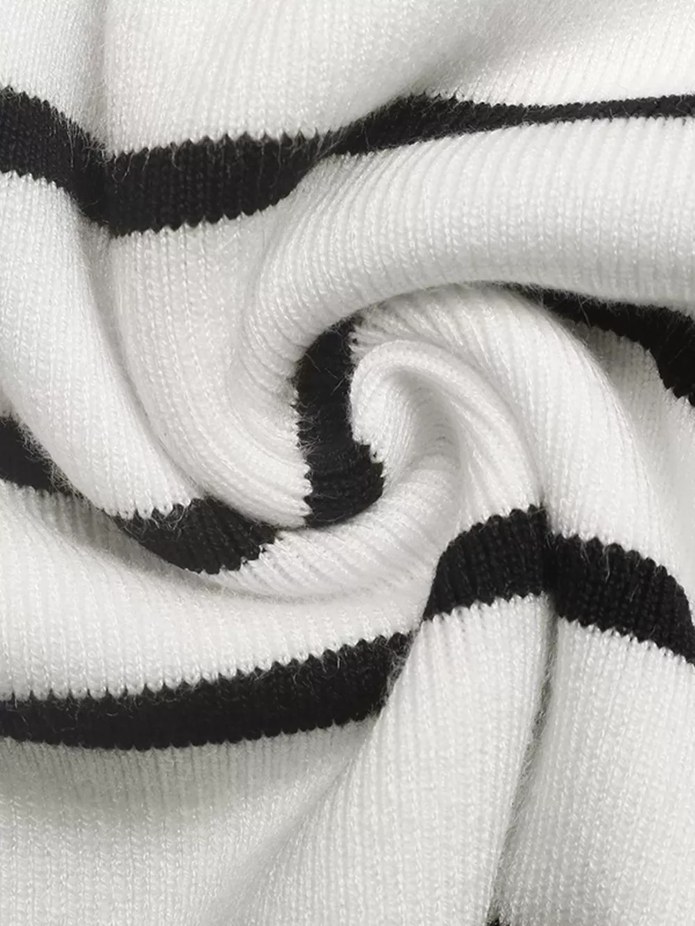 Striped V-Neck Long Sleeve Sweater, image 5