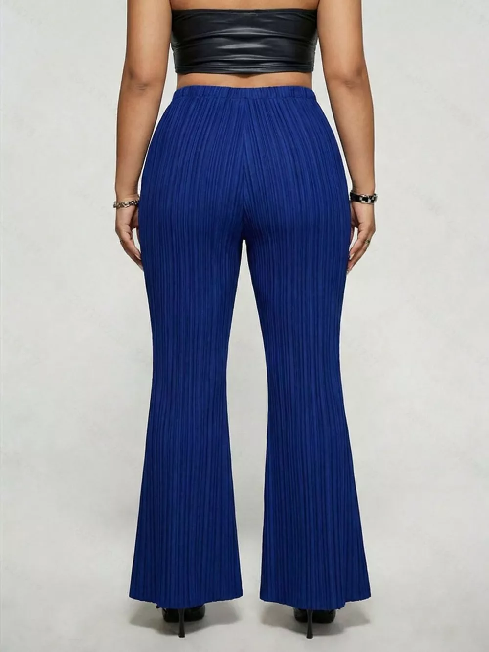 Plus Size High Waist Flare Pants, image 20