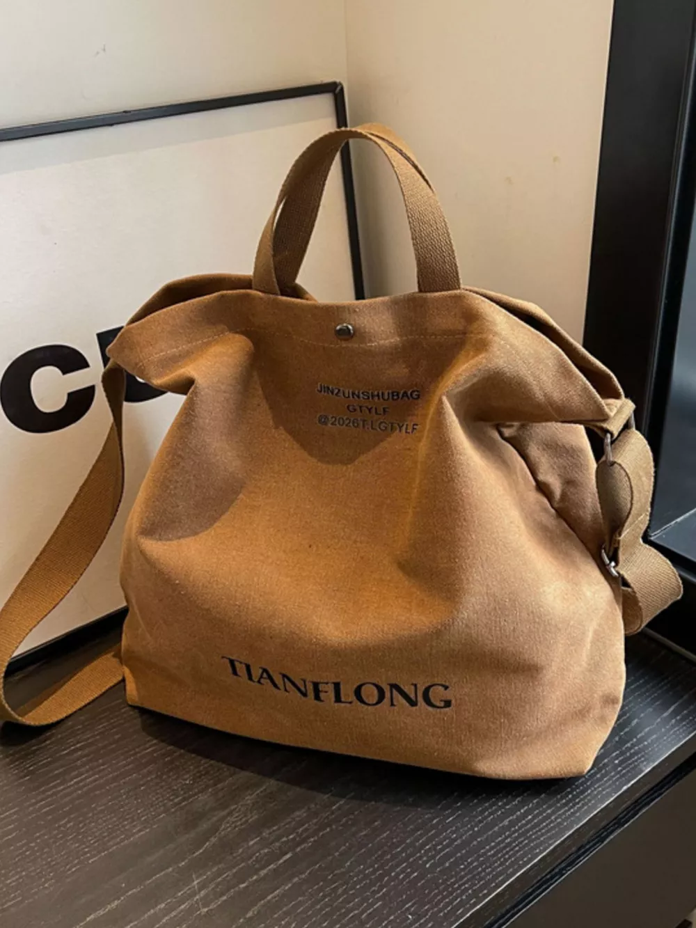 Casual Canvas Handbag, image 3