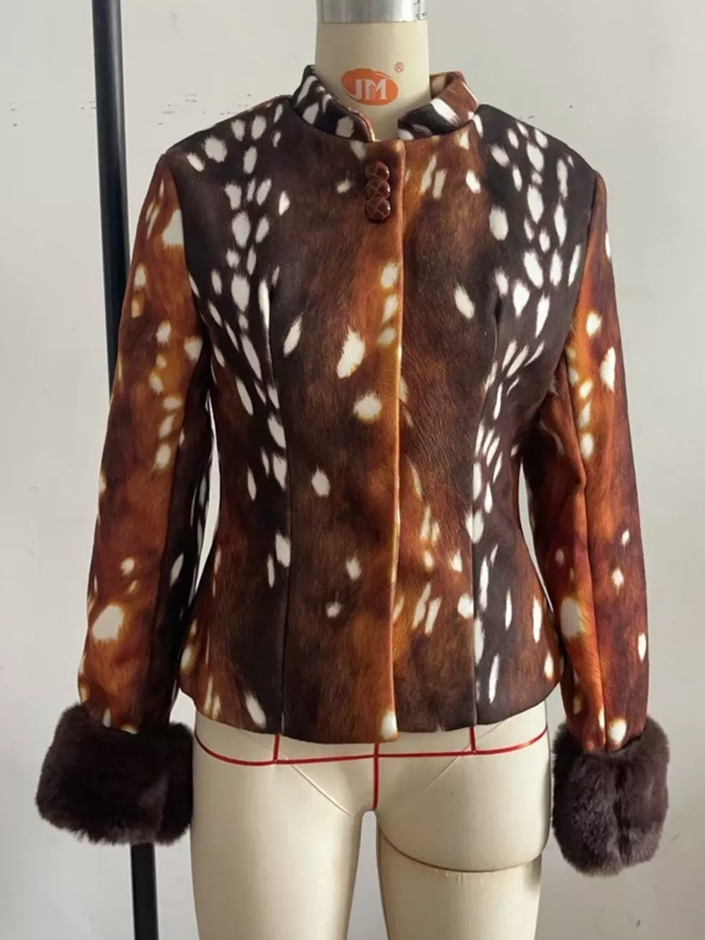 Faux Fur Long Sleeve Outerwear, image 6