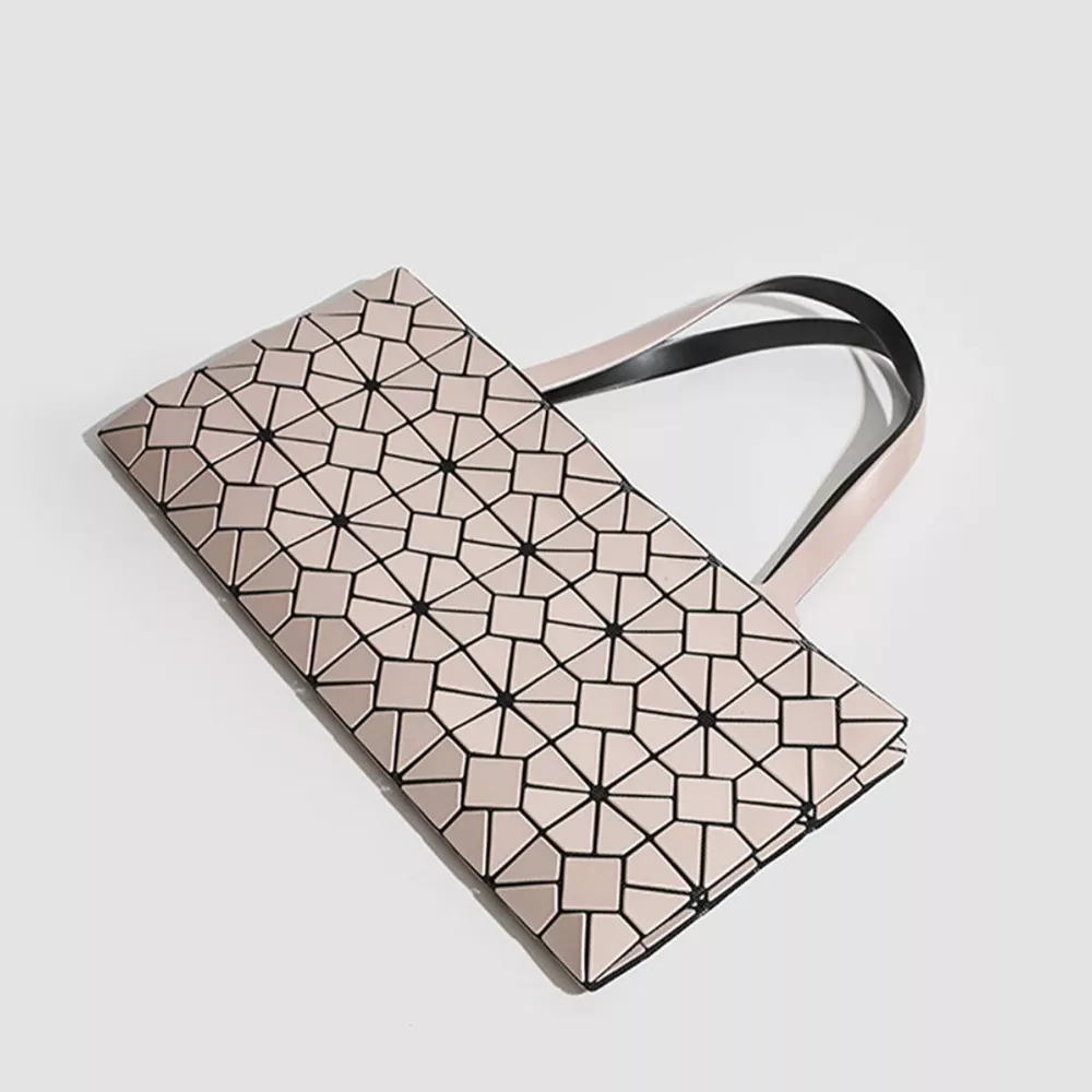 Geometric Lattice Pattern Handbag, image 2