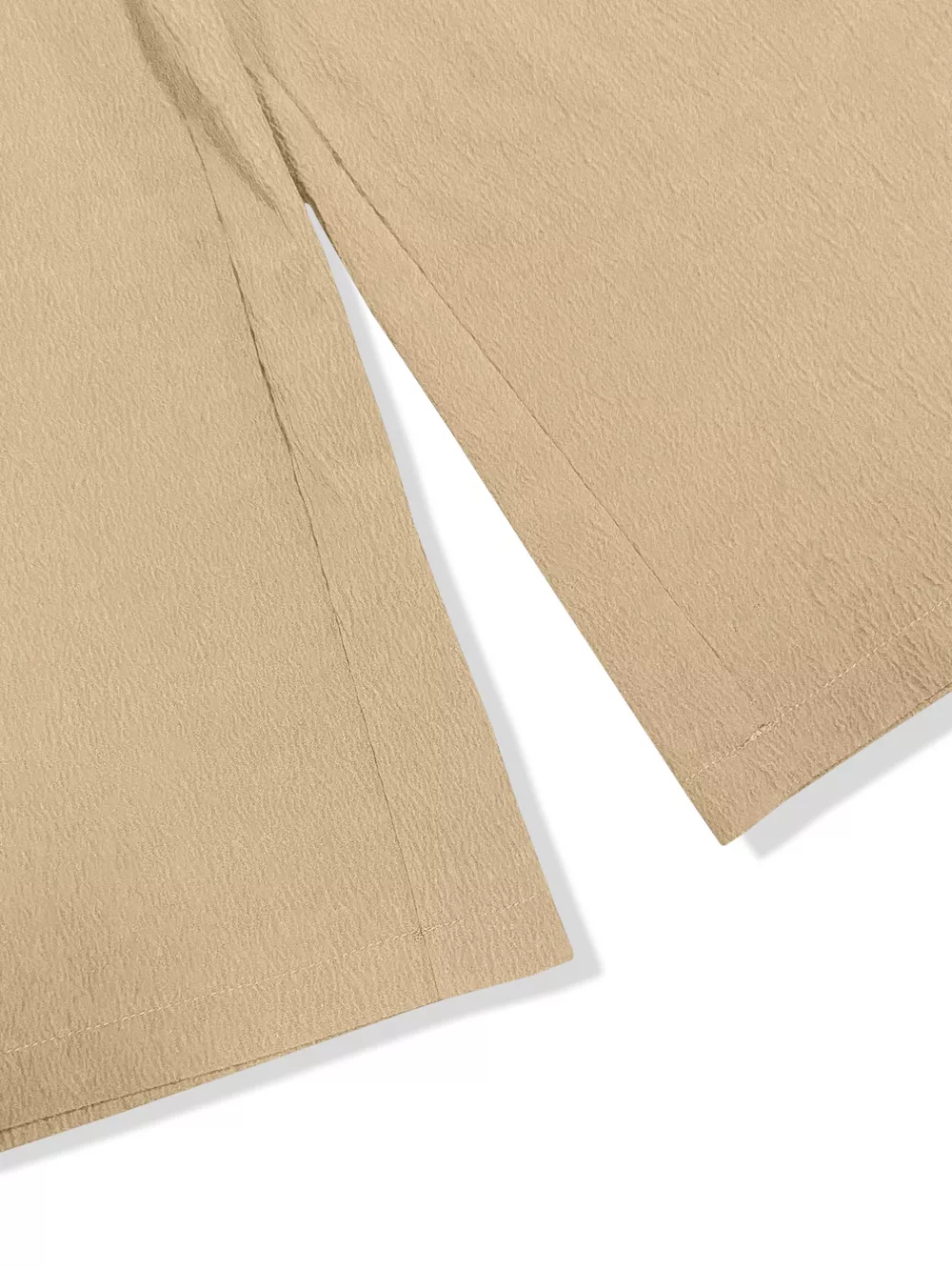 Plus Size Smocked Waist Cropped Wide Leg Pants, image 4