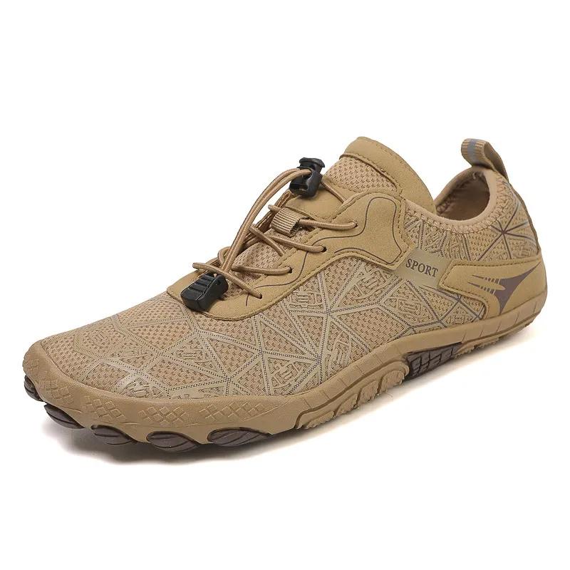 Elastic Lock Laces Mesh Contrast Breathable Athletic, image 5