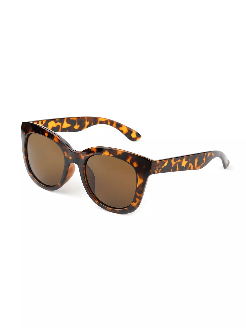 Tortoiseshell Cat-Eye Sunglasses, image 2