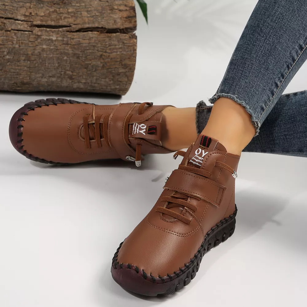 Lace Up Platform Ankle Boots, image 5