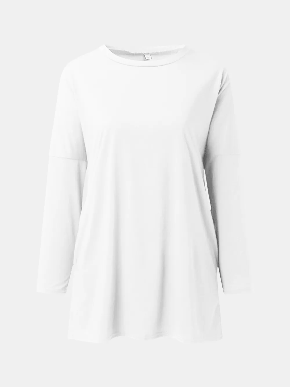 Full Size Round Neck Long Sleeve T-Shirt, image 8