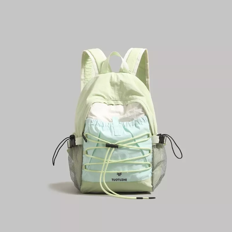 Drawstring Lightweight Backpack Bag, image 2