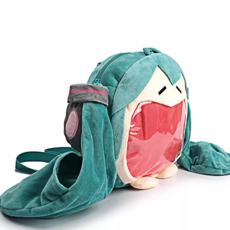 Cartoon Character Plush Backpack Bag, image 3