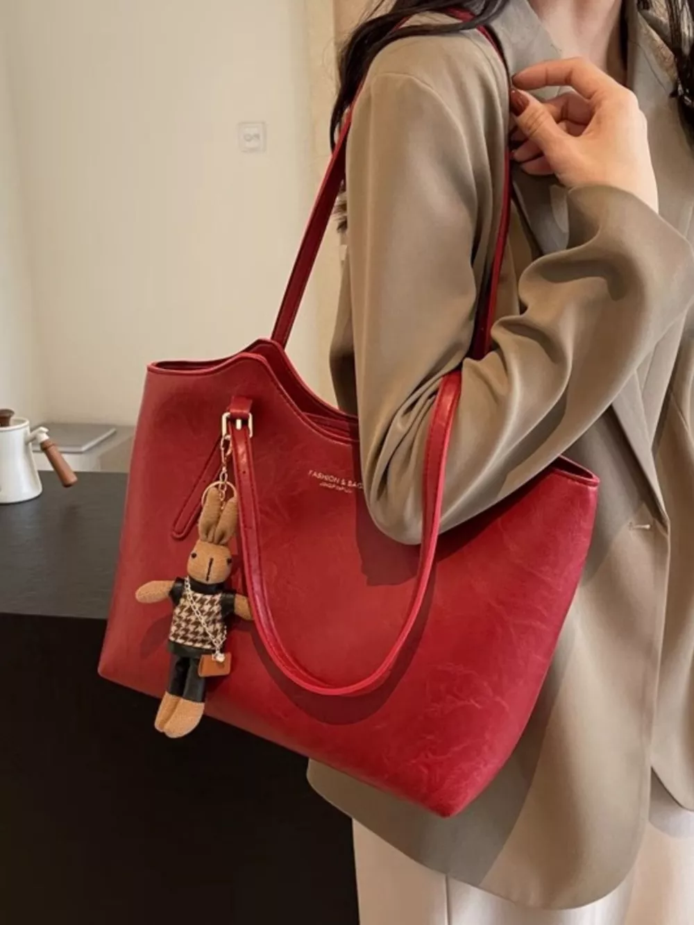 PU Leather Shoulder Bag, image 6