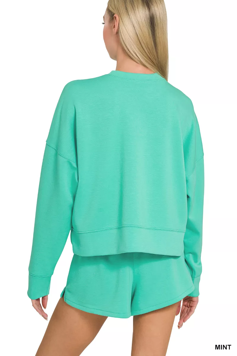 Scuba Long Sleeve Sweatshirts & Shorts Set, image 3