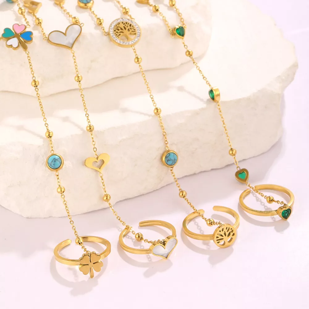 18K Gold-Plated Chain Bracelet, image 7