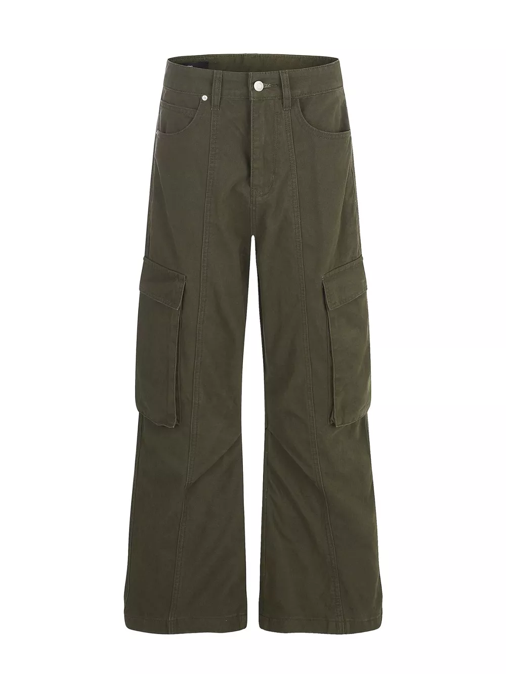 Men's High-Waisted Cargo Pants