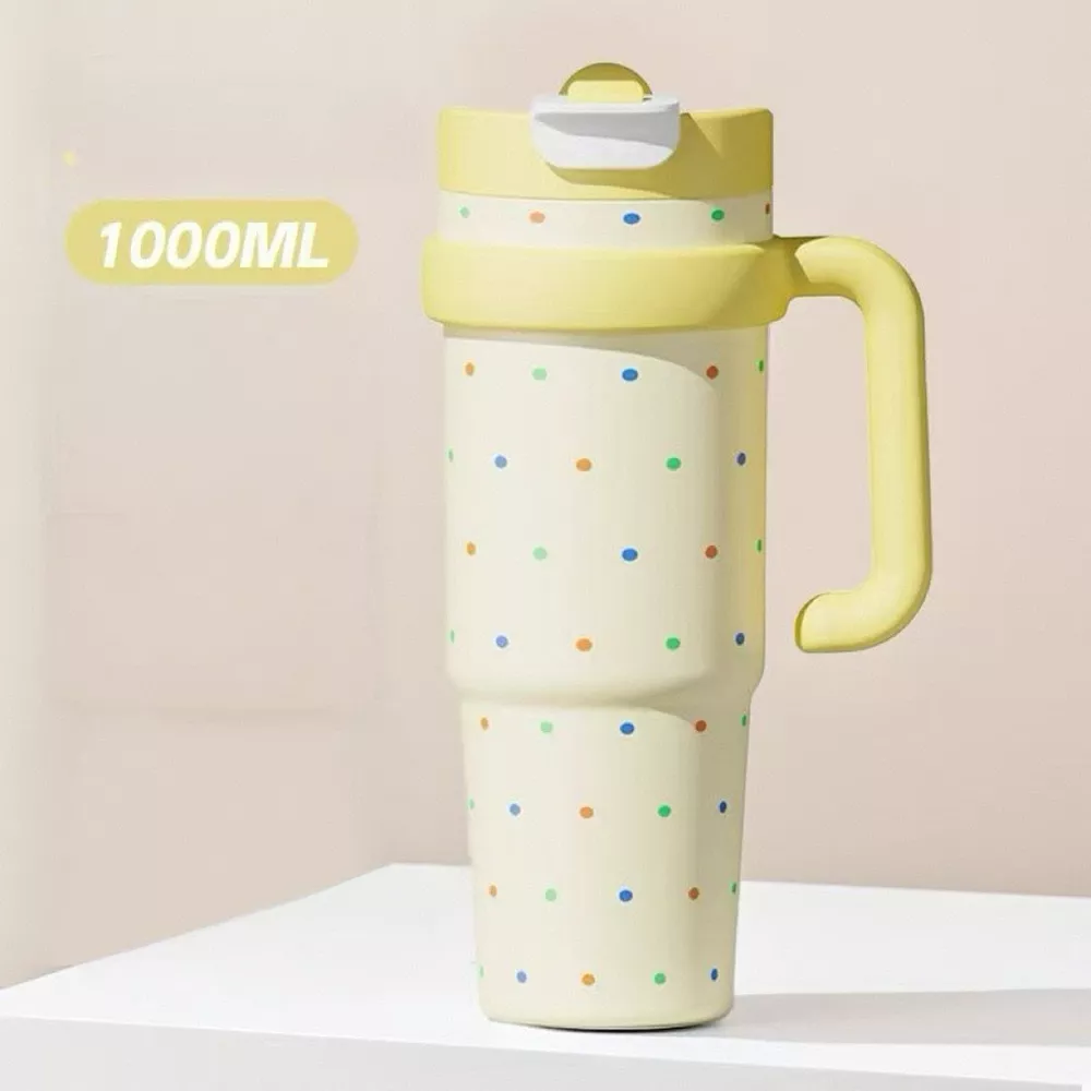 Large Capacity Water Bottle with Straw, image 7