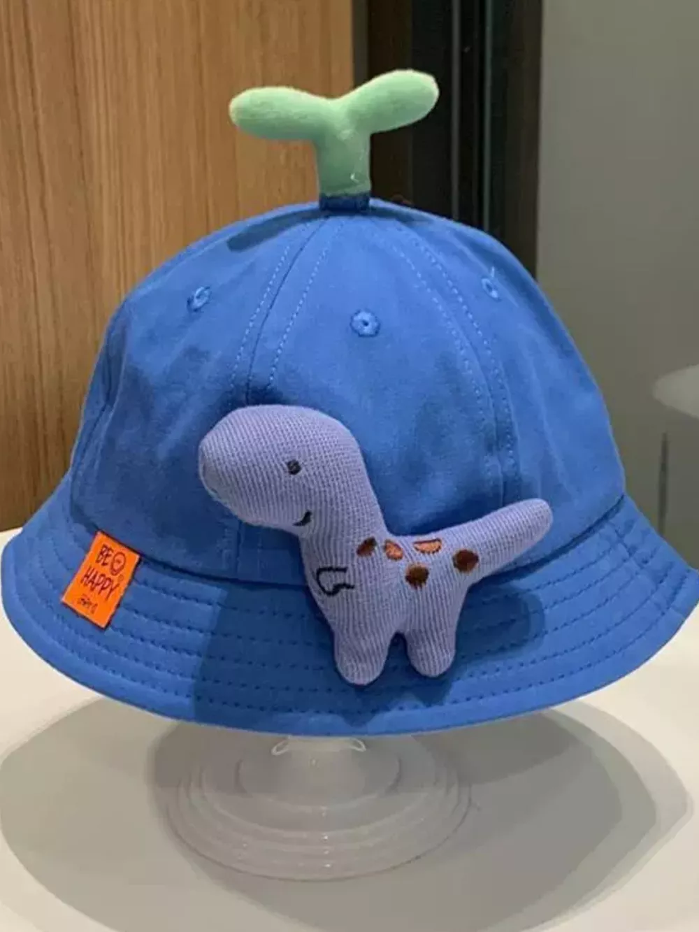 Children's Dinosaur & Sprout Decor Bucket Hat, image 16
