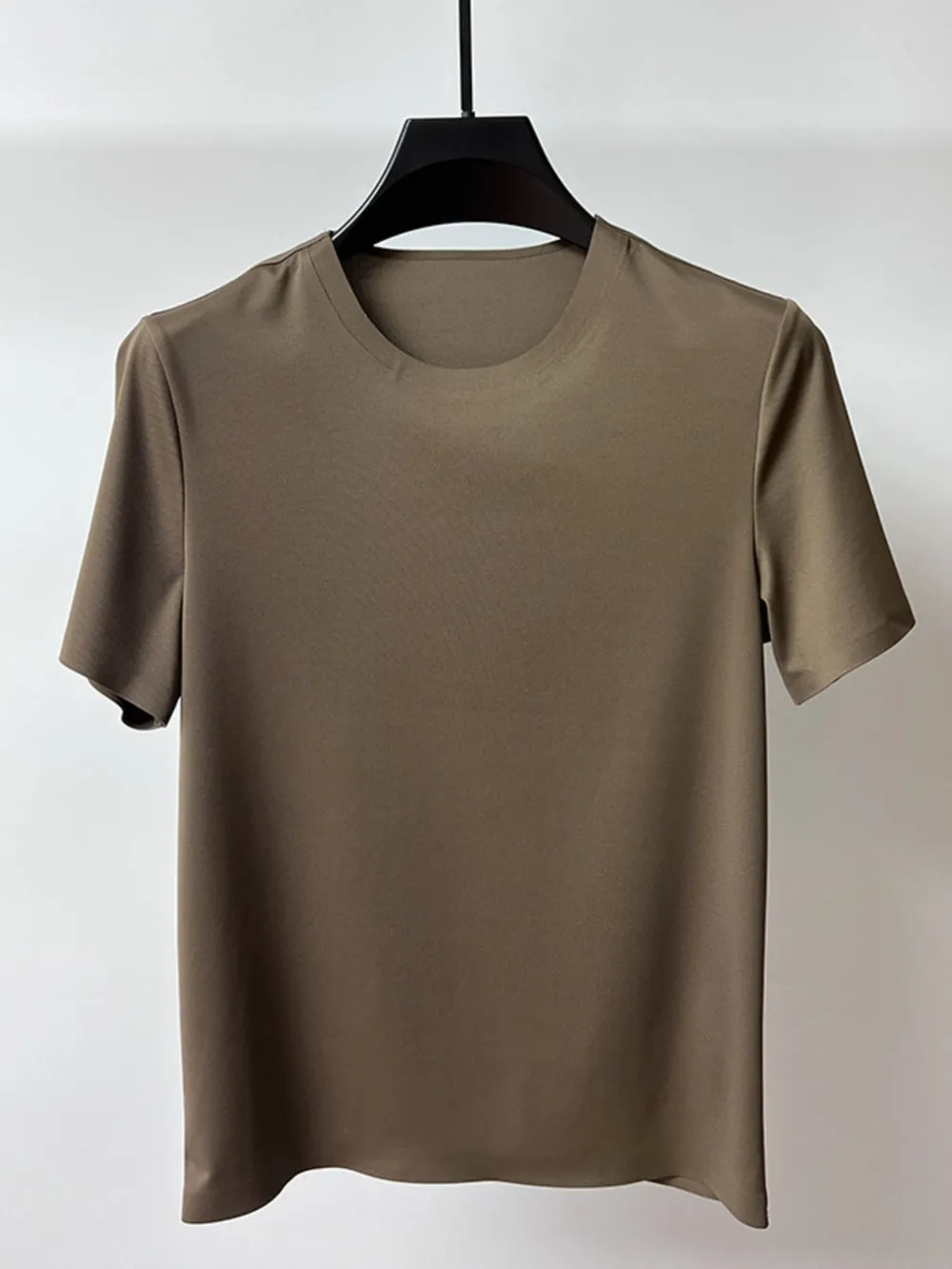 Men's Plus Size Round Neck Short Sleeve T-Shirt, image 3