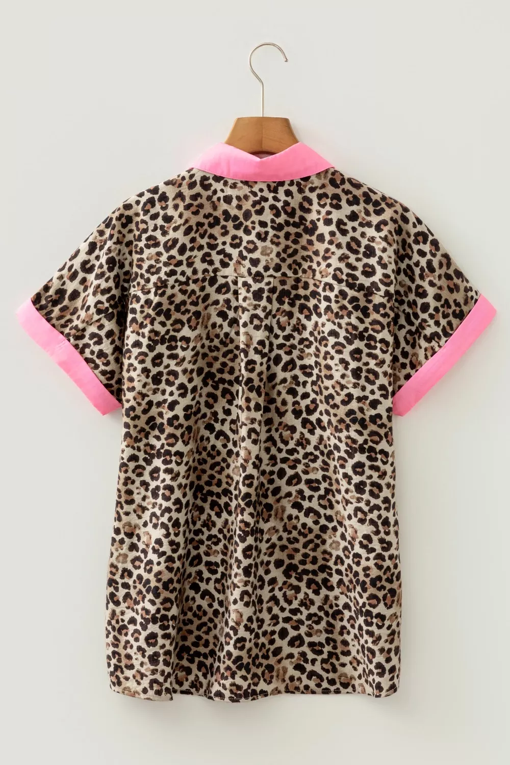 Leopard Print Short Sleeve Shirt, image 7