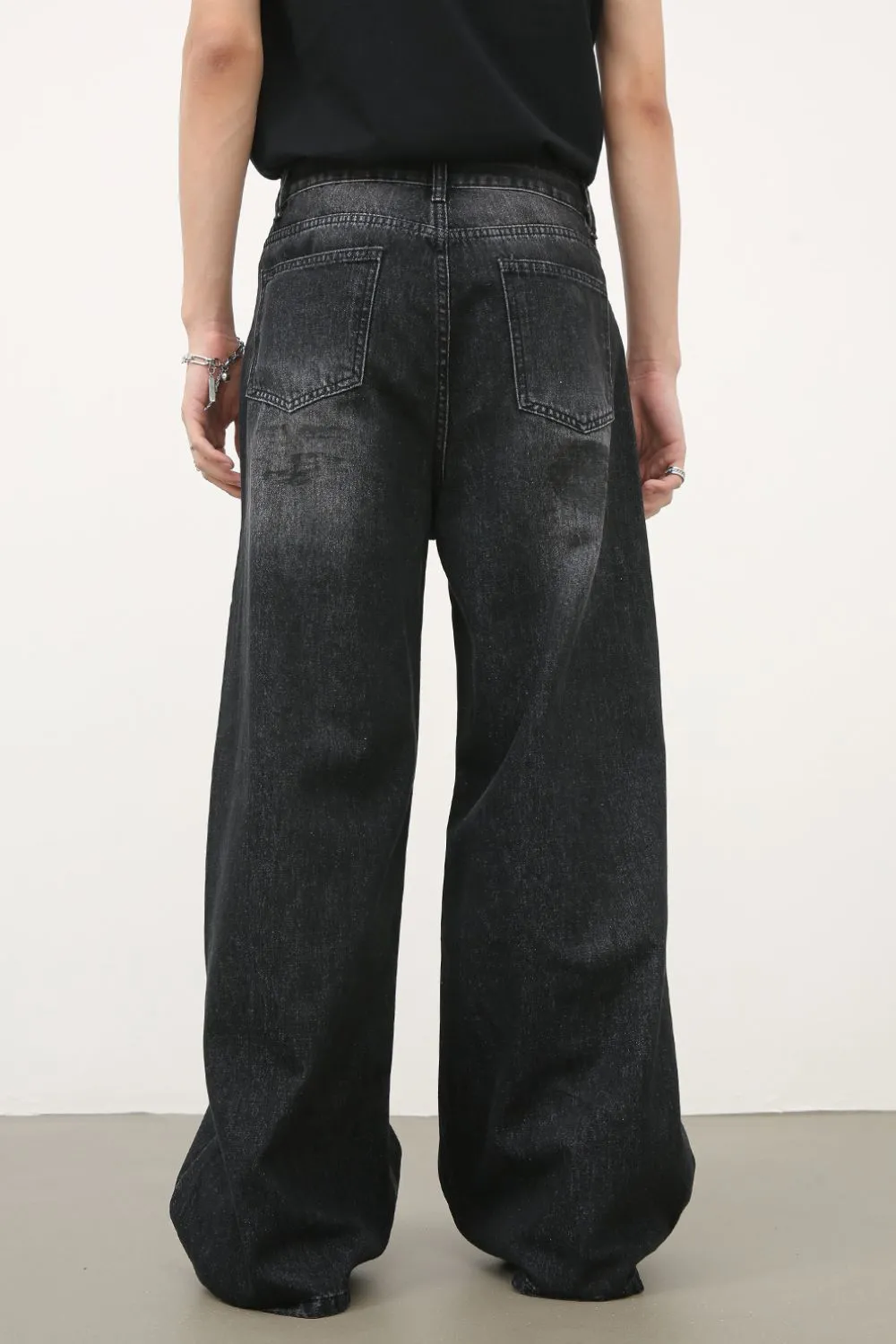 Men's Cat's Whisker Wide Leg Jeans, image 2