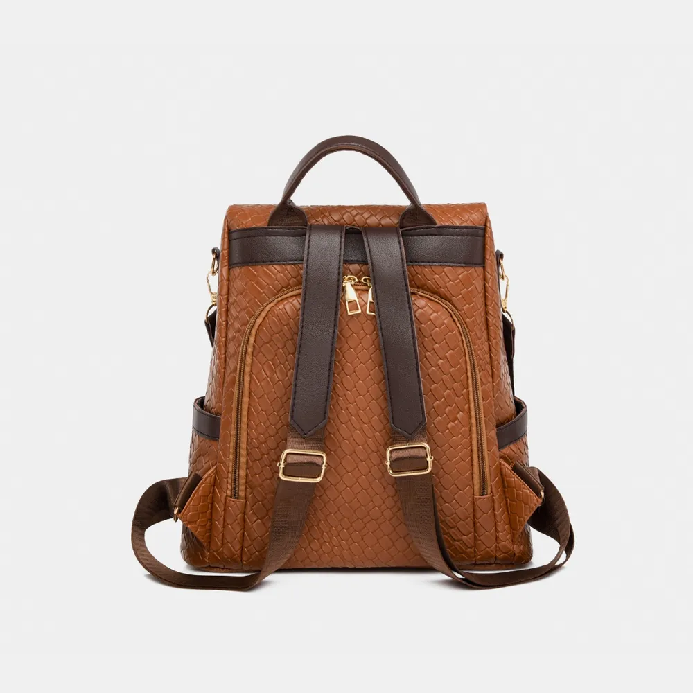 PU Leather Backpack Bag, image 10