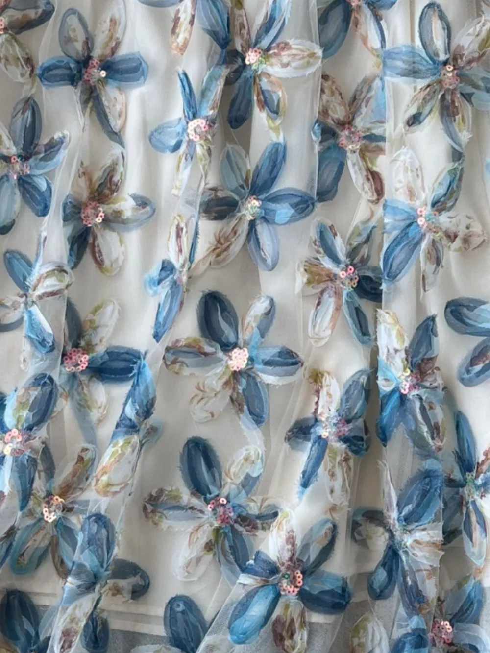 Floral Mesh Skirt, image 10