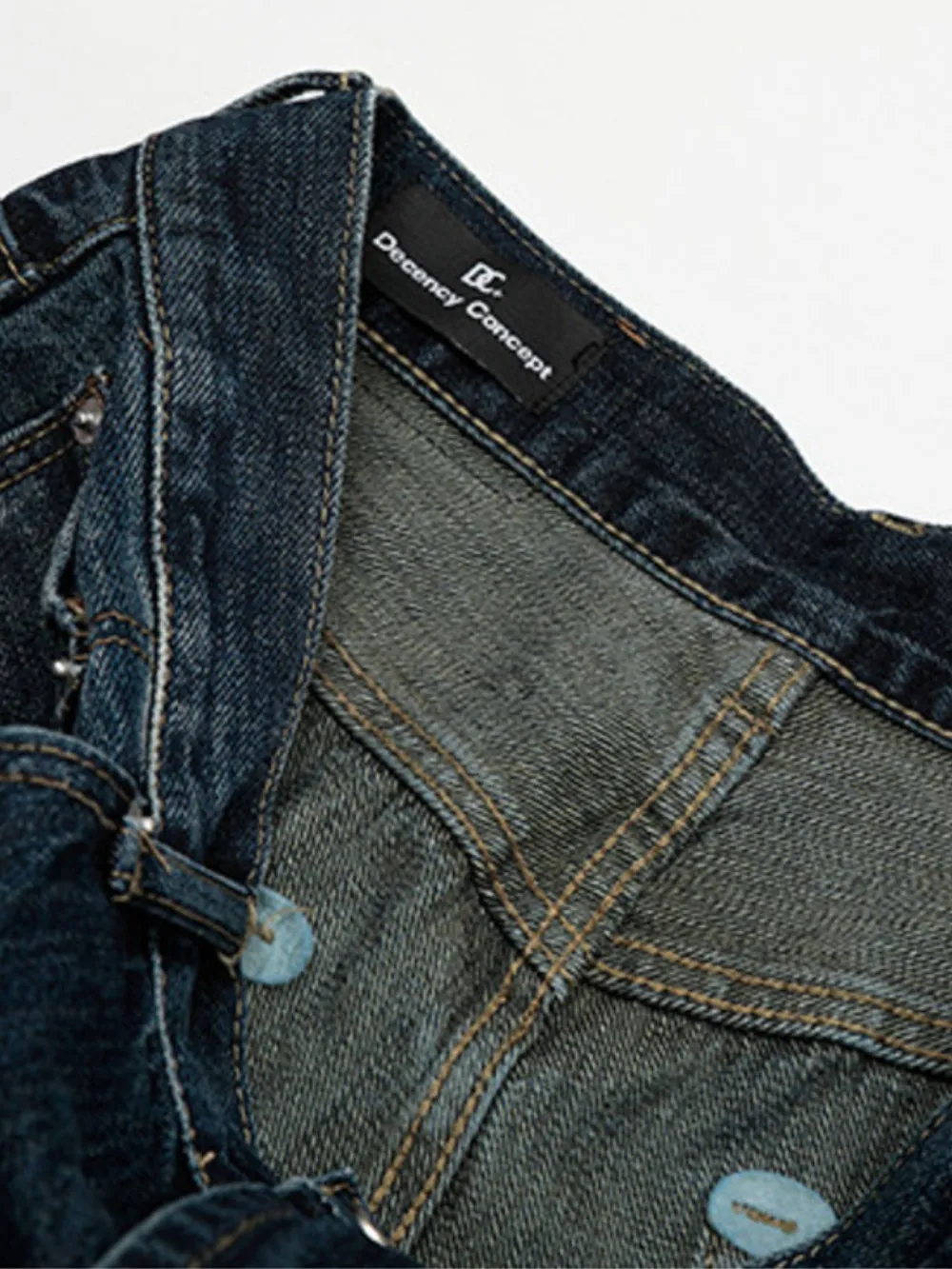 Men's Washed Wide-Leg Jeans, image 5