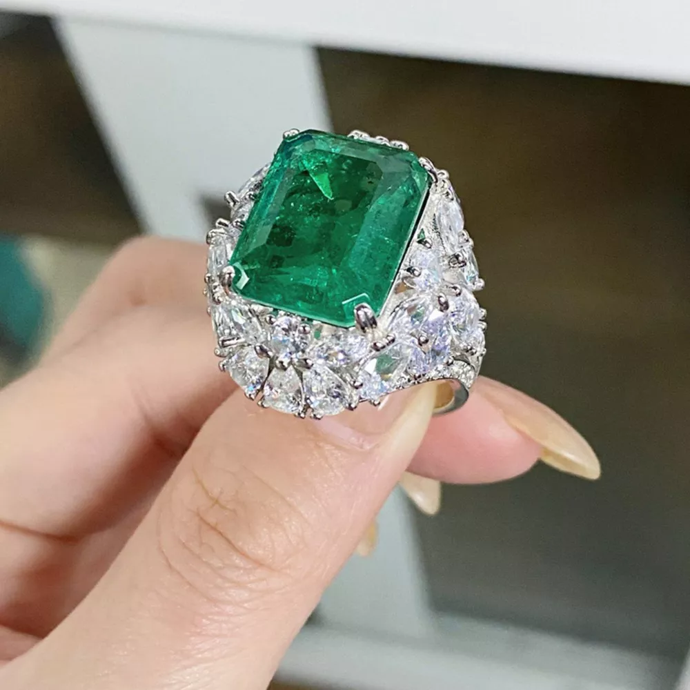 925 Sterling Silver Zircon Ring, image 5