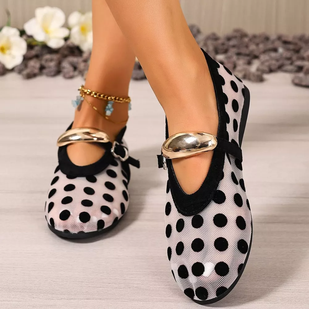 Polka Dot Slip-Ons, image 8