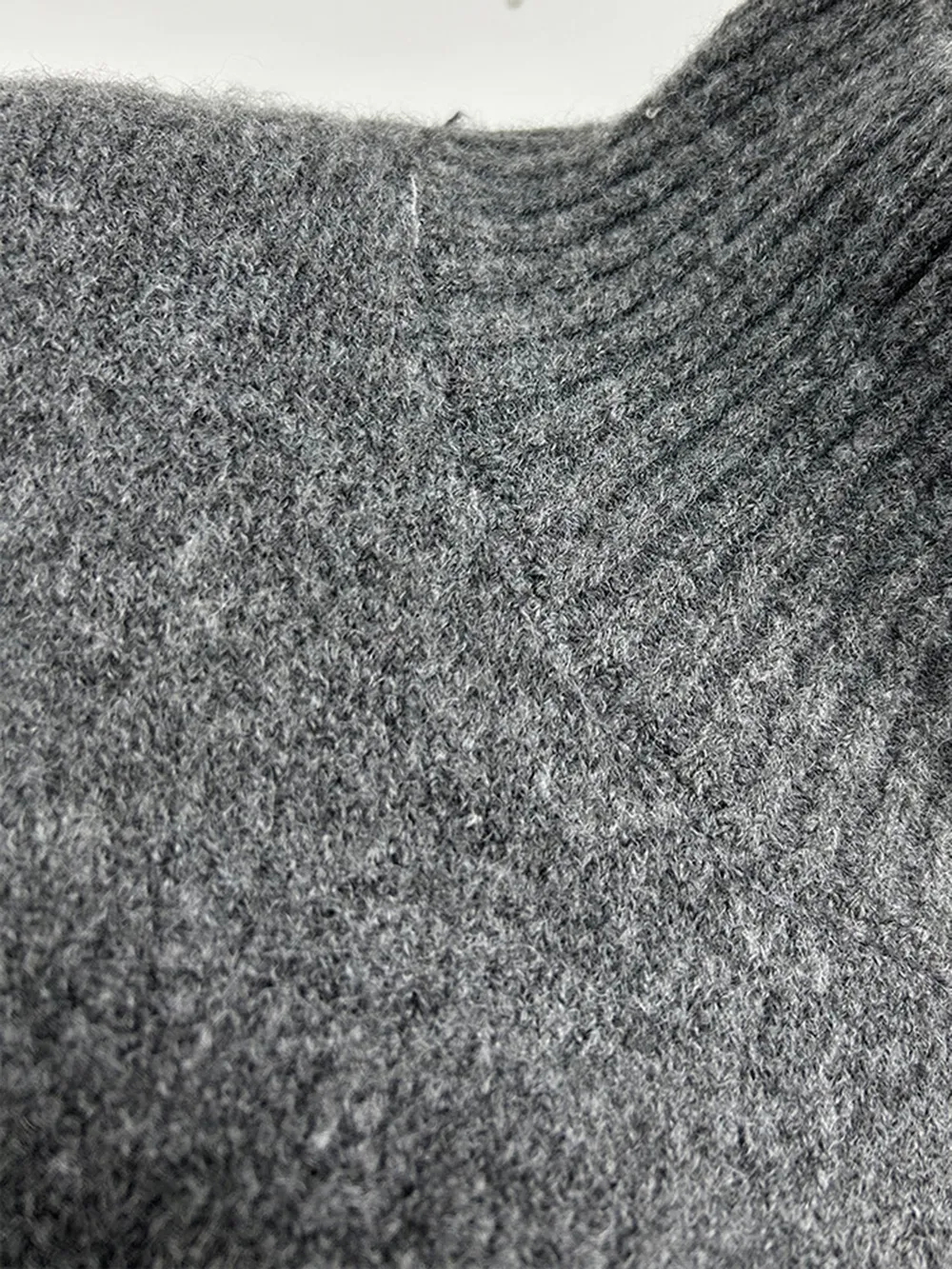 Slit Turtleneck Long Sleeve Top and Pants Sweater Set, image 7
