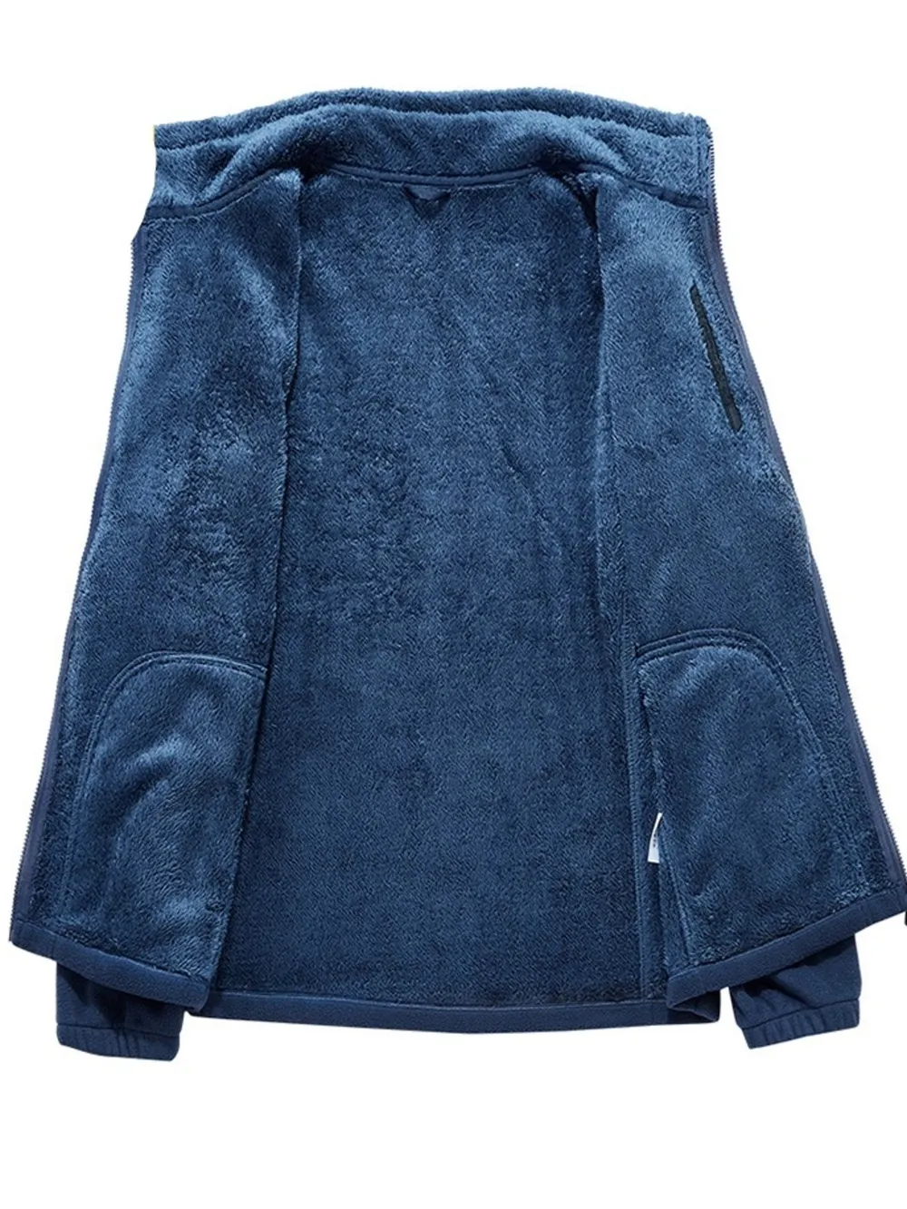 Men's Zip Up Long Sleeve Jacket, image 4