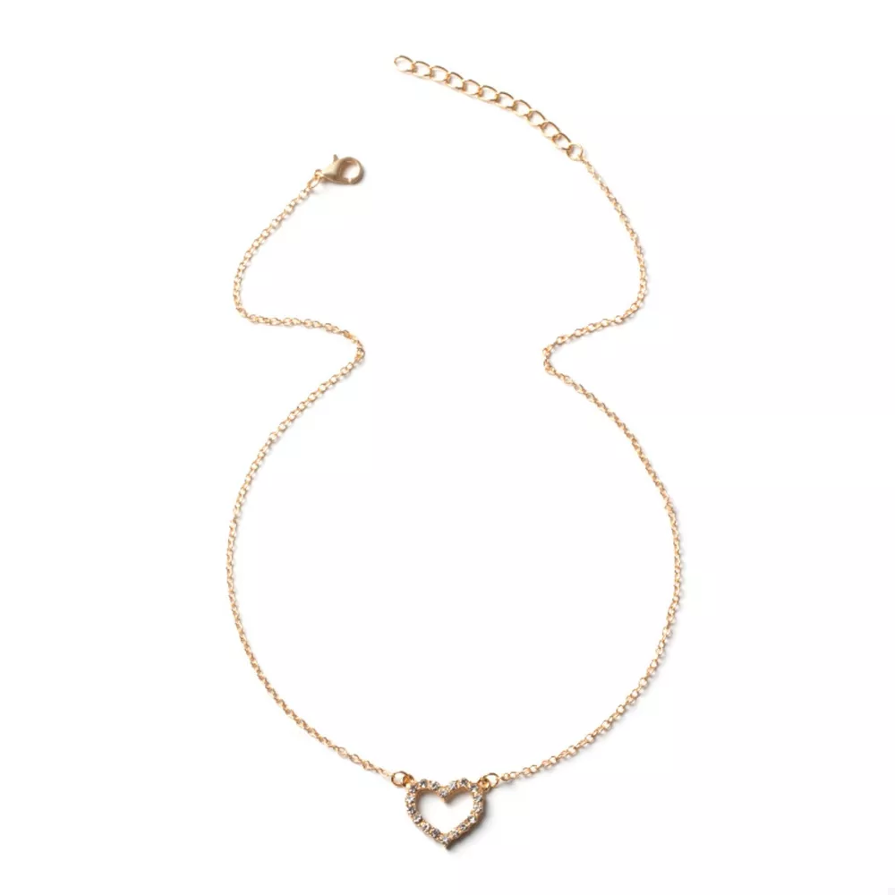 18K Gold-Plated Heart Necklace, image 5
