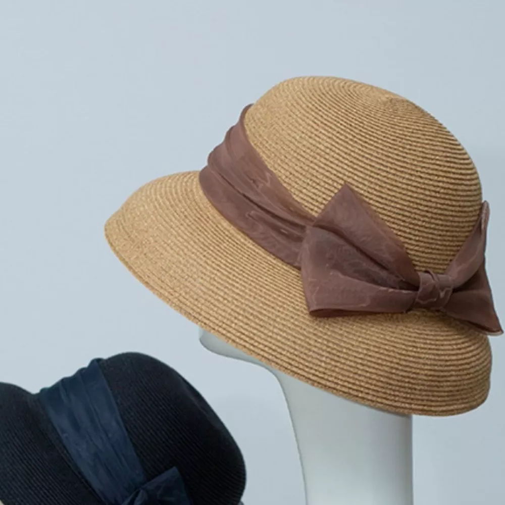 Ribbon Bow Straw Sun Hat, image 3