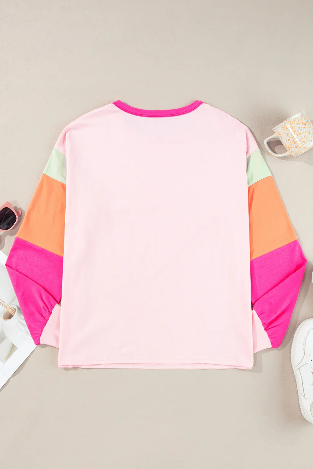 Sequin Nutcracker Round Neck Long Sleeve Top, image 4
