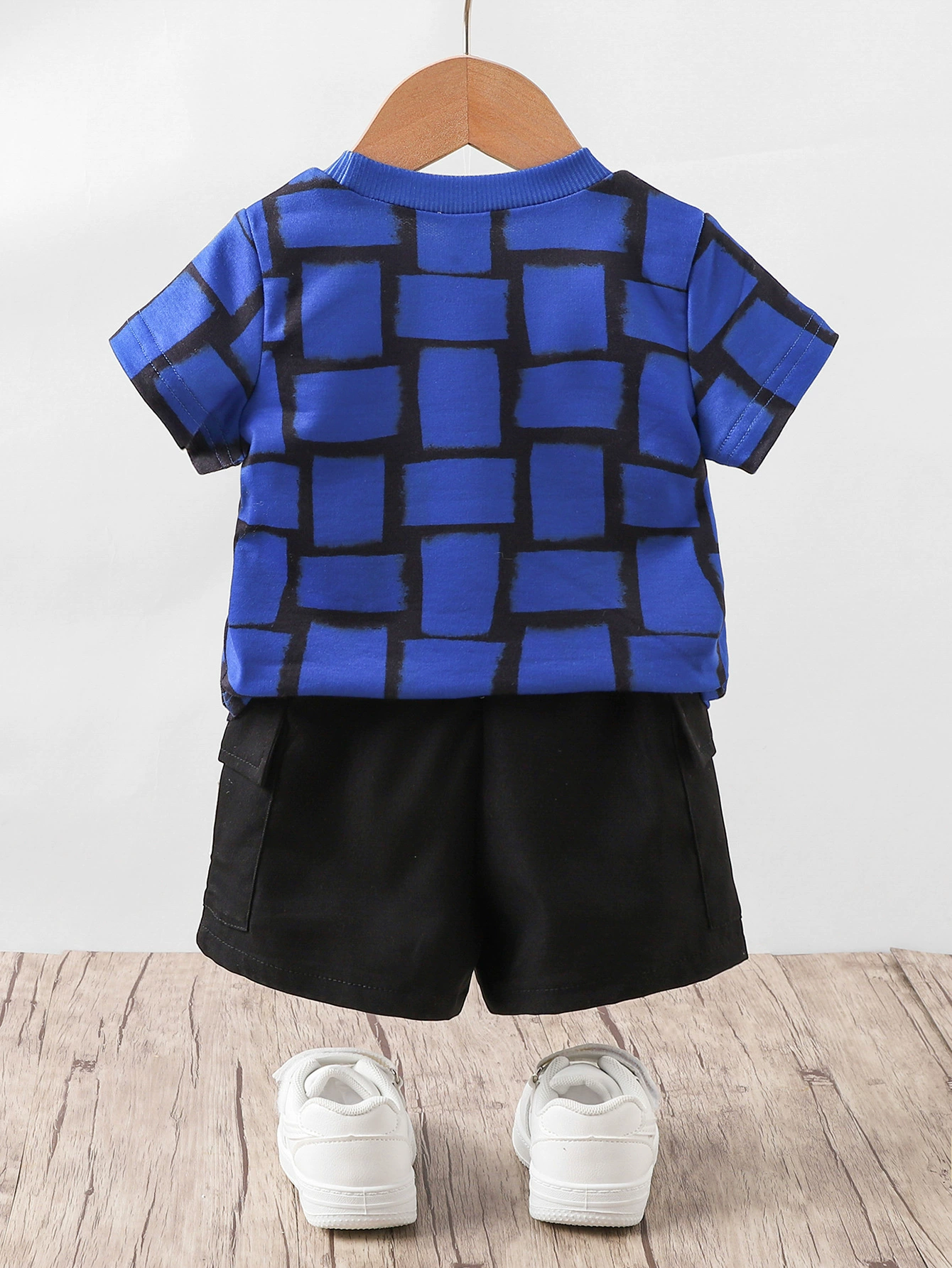 Children's Printed Short Sleeve Tee and Shorts Set, image 5