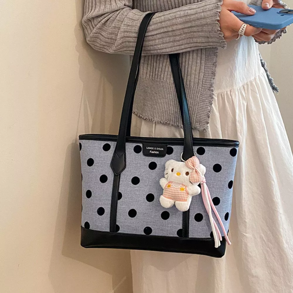 Polka Dot Shoulder Bag, image 7