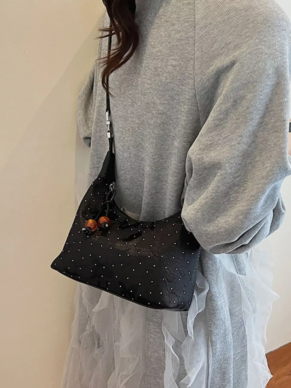 Polka Dot Crossbody Bag, image 2